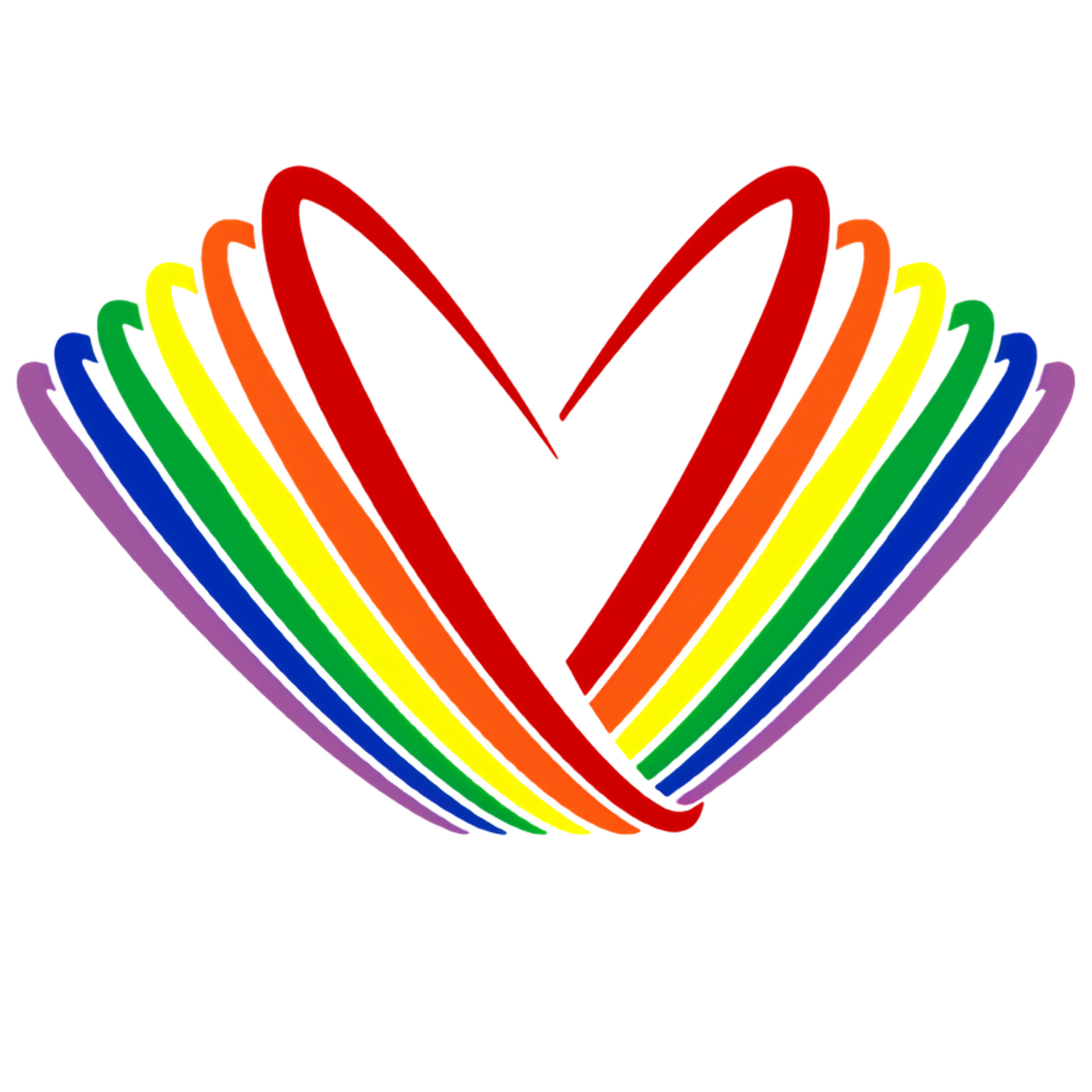 Valerie Asher LLC rainbow heart